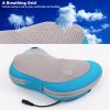 OSITO Electric Lumbar Neck Back Massage Pillow Massager Kneading Cushion Heat