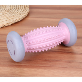 Foot Massage Roller For Plantar Fasciitis Relief, Foot Arch Pain, Myofascial Pain And Body Muscle Pain, Foot Massager Reflexology Tool (Color: pink)