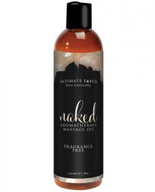 Intimate Earth Naked Massage Oil 8oz (SKU: TCN-INT046-240ML)