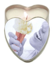 Edible Heart Candle - Vanilla (SKU: TCN-8281-56)